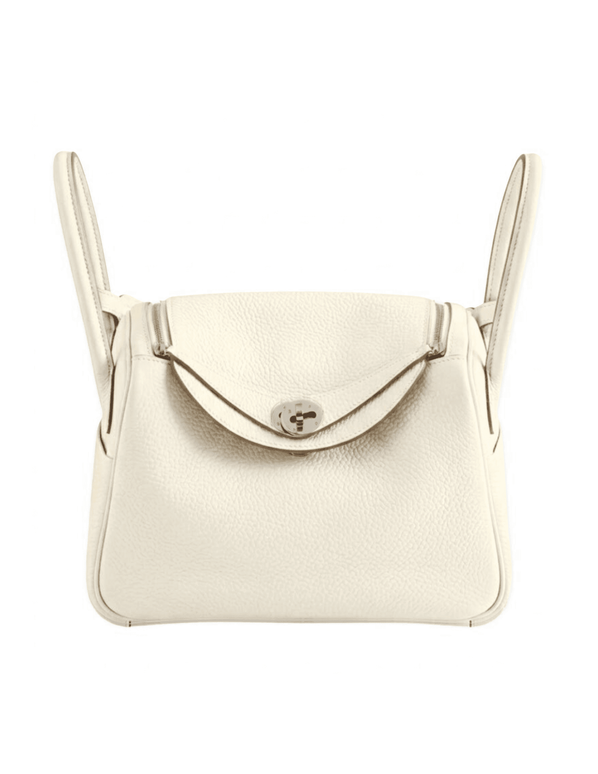 Austin Blaze Nina Small Leather Double Side Handle Bag in Marshmallow
