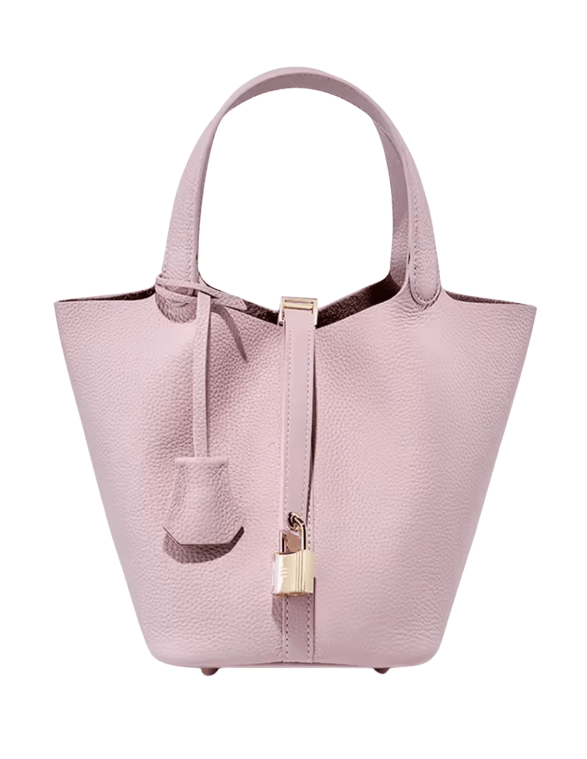 Austin Blaze Pippa Leather Basket Bag in Ballet Pink