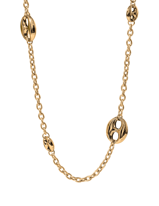 Austin Blaze Tilly Chain Necklace in gold