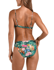Back view of L’AGENCE Yazmin Bralette Bikini Top with hook closure
