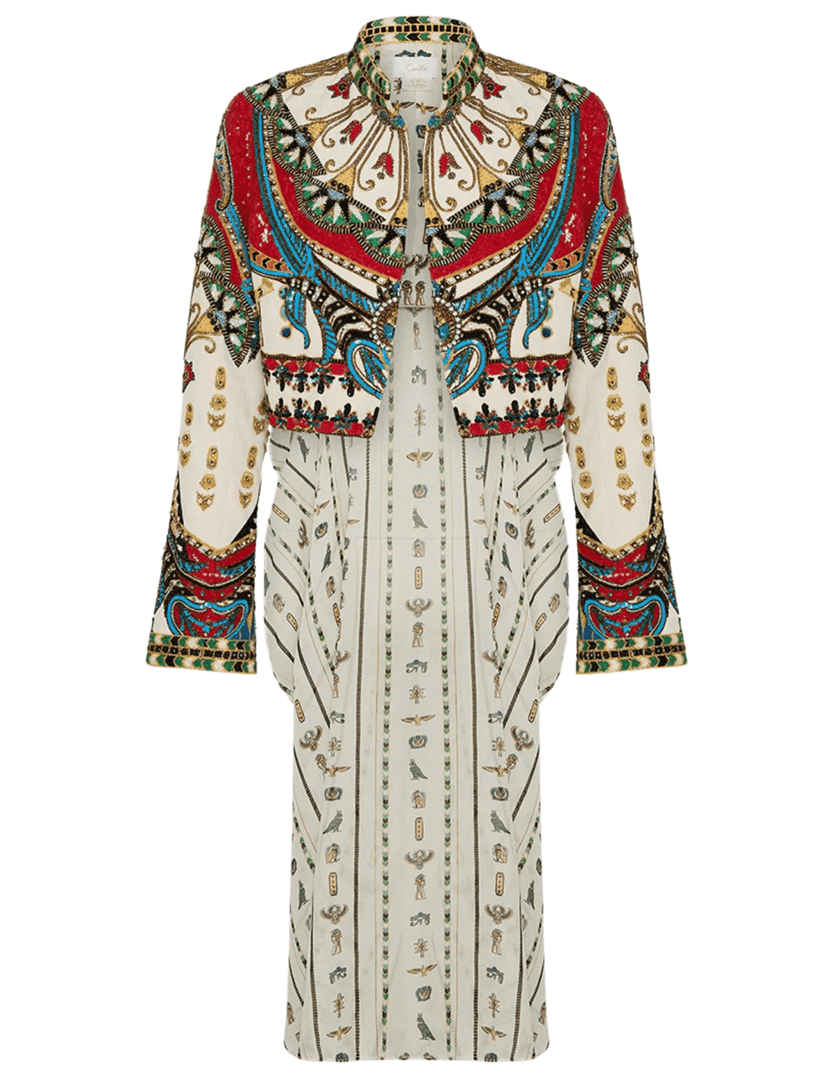 Camilla Open Front Jacket With Full Length Back - SALE 