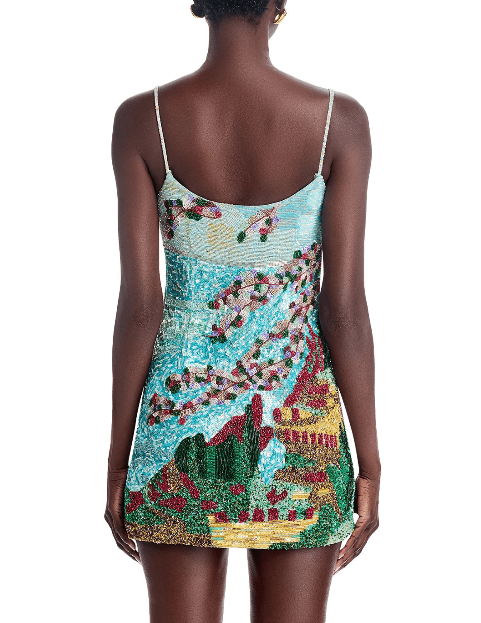 Cult Gaia - Cult Gaia Bebe Hand Beaded Mini Dress - Buy Online