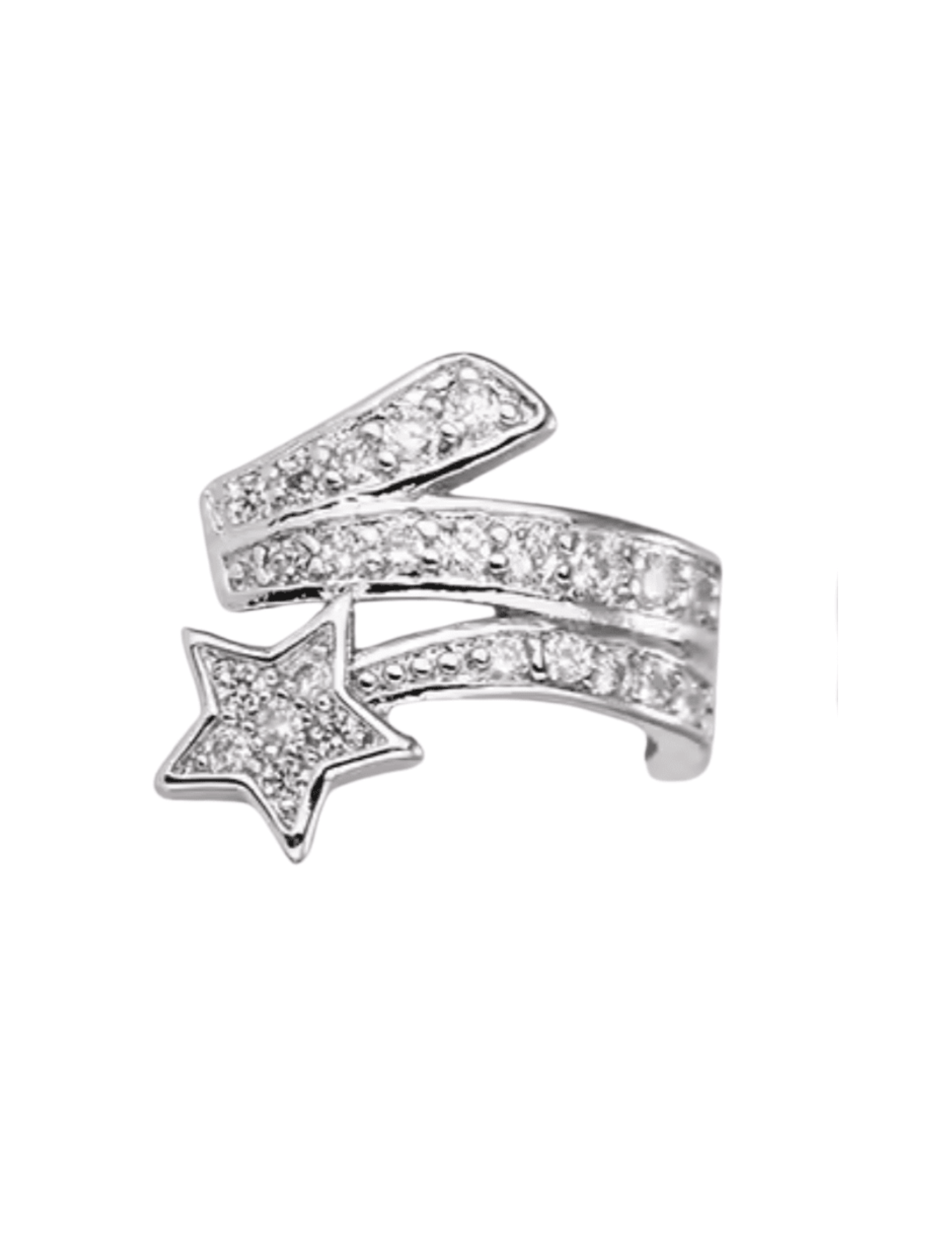 Fleur de Camélia Ariana Single Star Ear Cuff