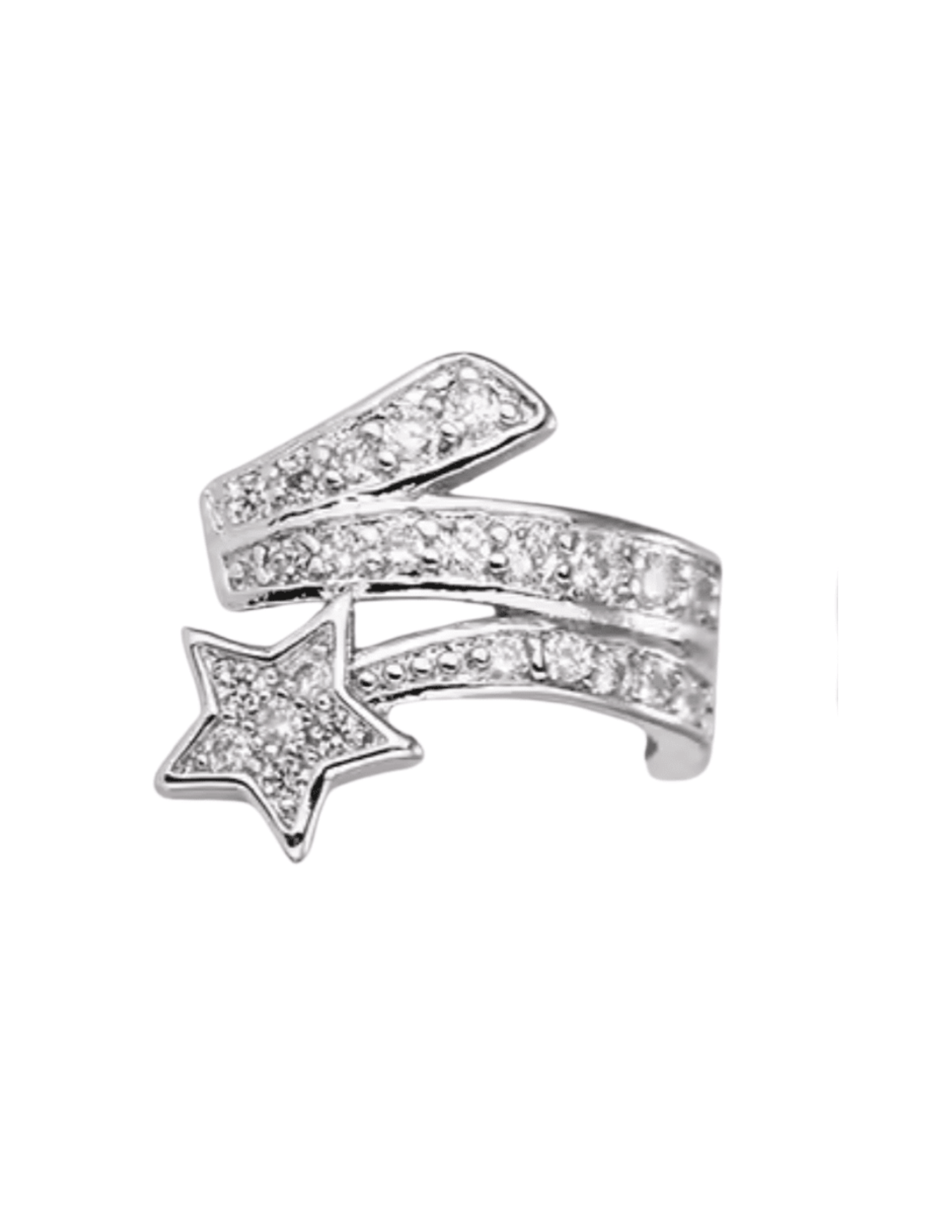 Fleur de Camélia Ariana Single Star Ear Cuff