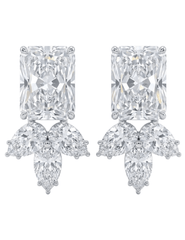 Fleur de Camélia Barry CZ Earrings