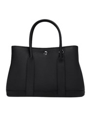 Austin Blaze Magnolia 31 Leather Tote in Black