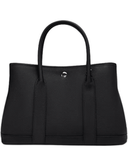 Austin Blaze Magnolia 36 Leather Tote in Black