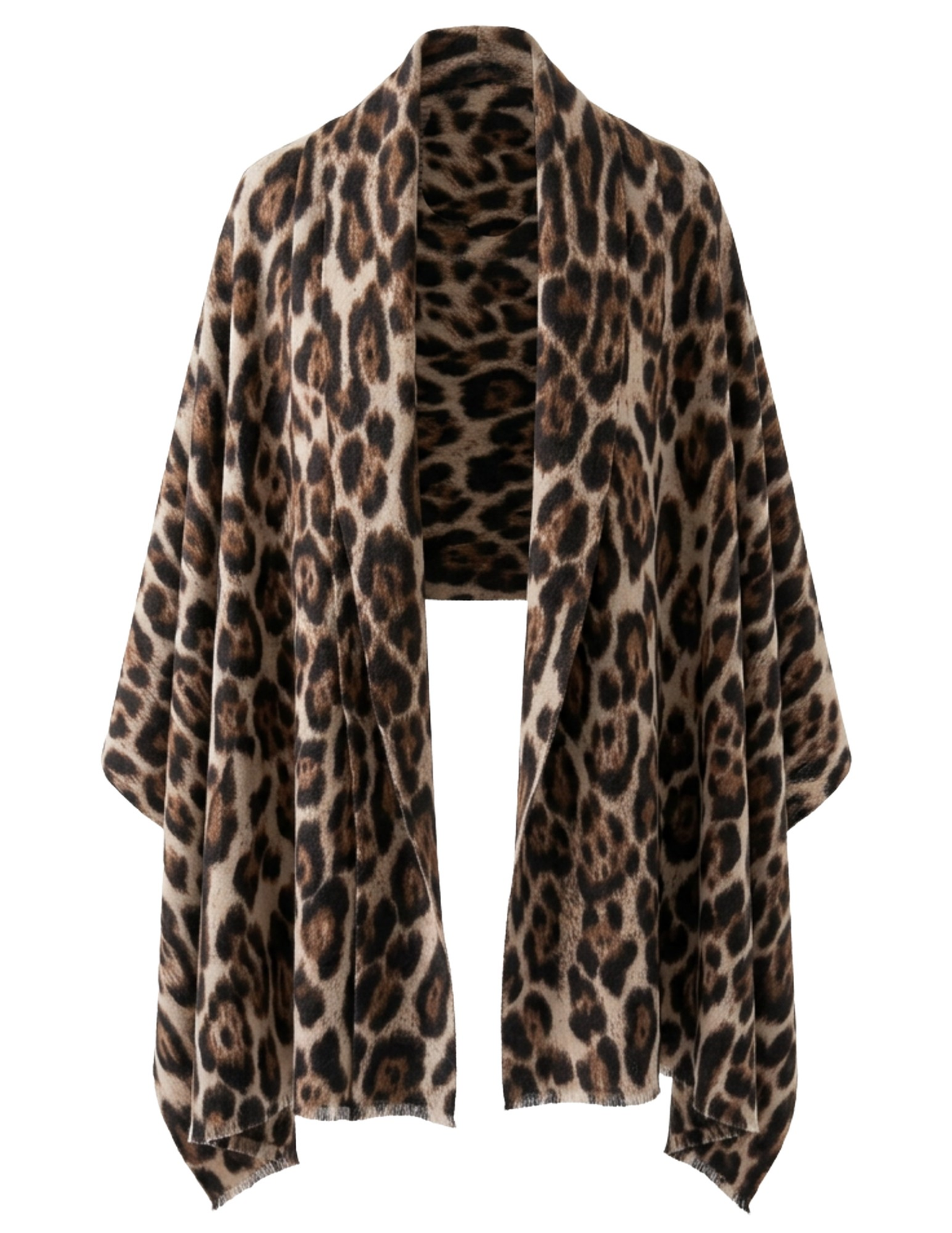 Fleur de Camélia Prima Leopard Scarf
