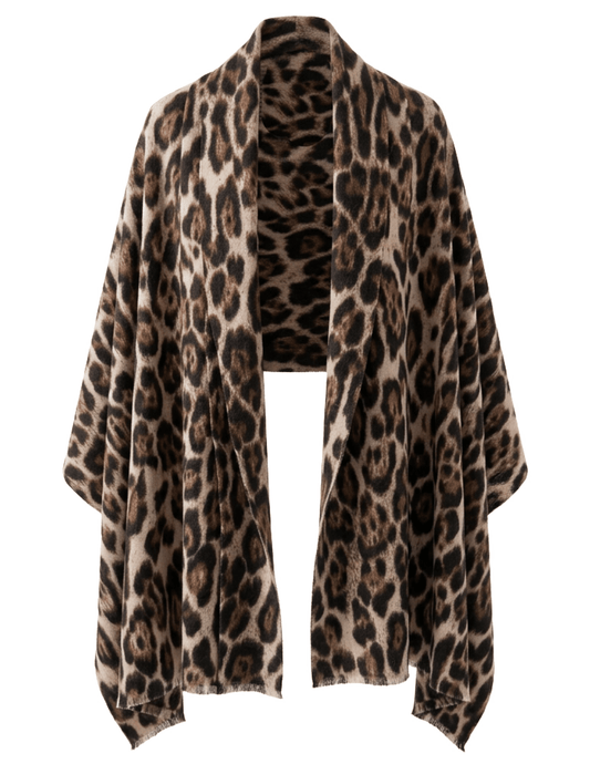 Fleur de Camélia Prima Leopard Scarf