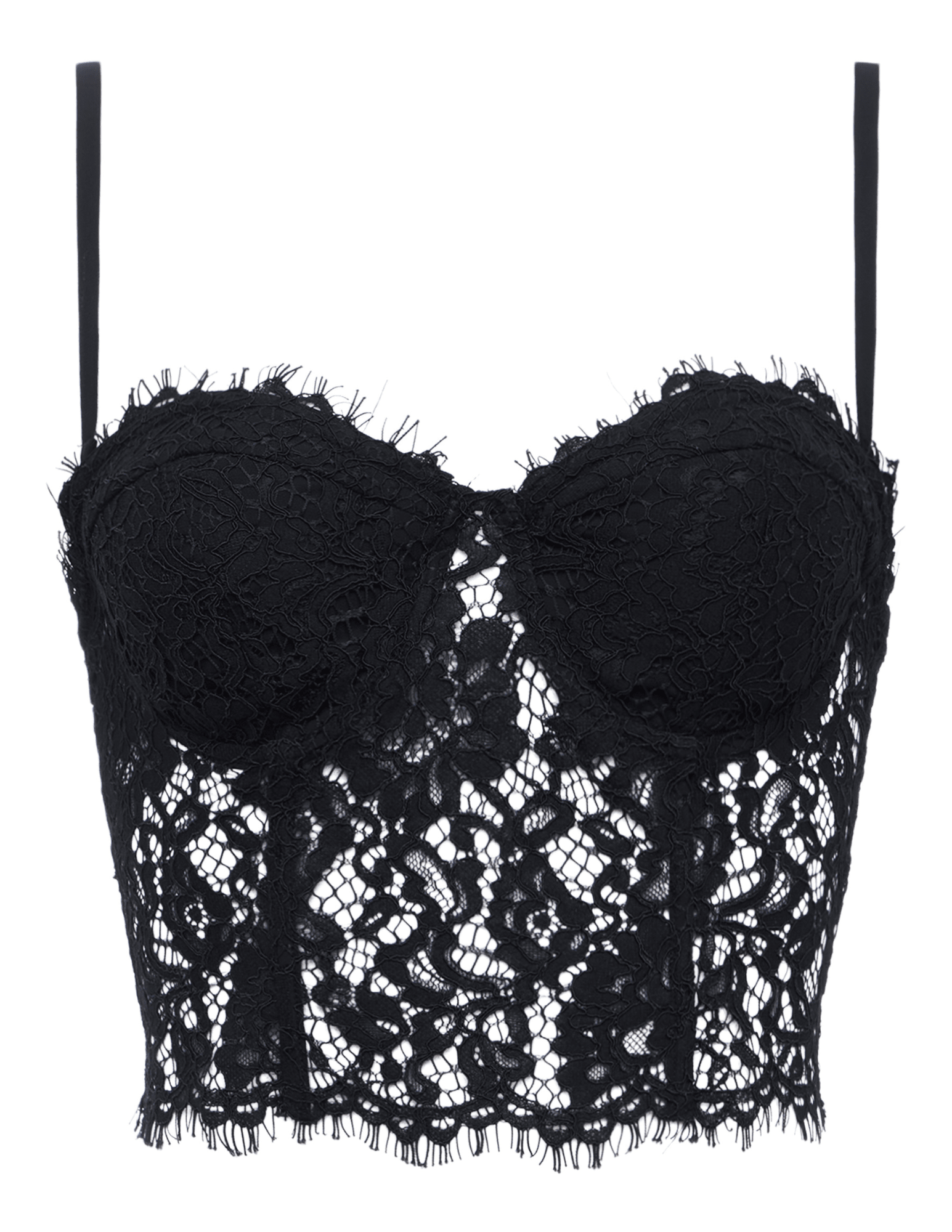  Raquel Lace Bustier with concealed zipper closure