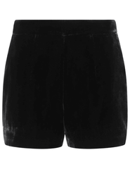  L’AGENCE Ashton Velvet Short in black