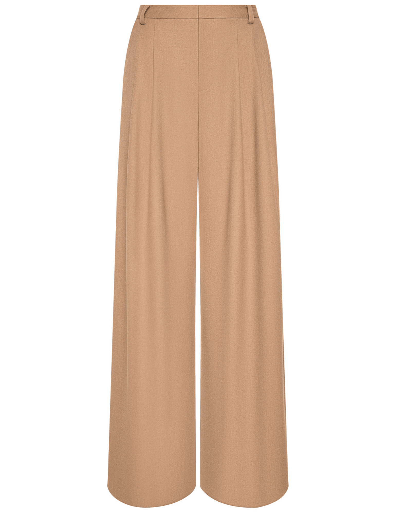 L'AGENCE Chelsy Wide Leg Pant in Dark Macchiato