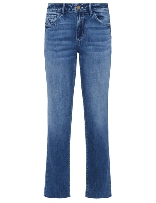 L'AGENCE Milana Low-Rise Straight Leg Jeans