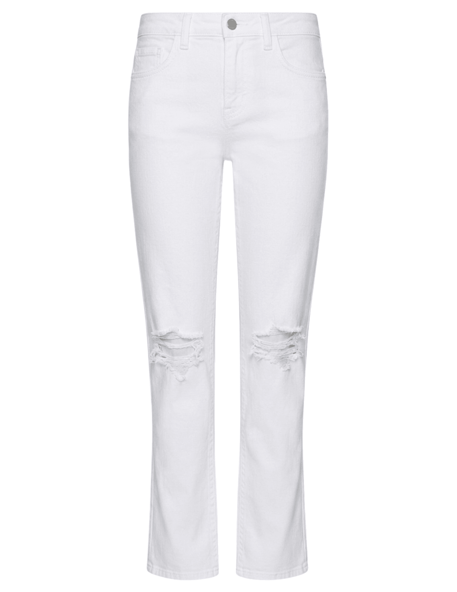 L'AGENCE Nevia Low Rise Slouch Jean in Blanc