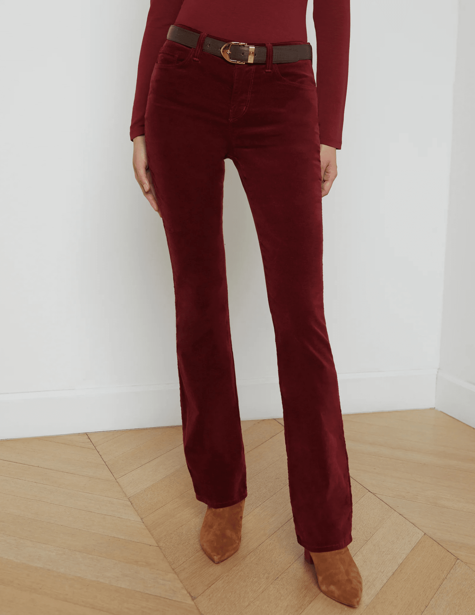 Front- L'Agence Stevie Velvet Jean - Buy Online