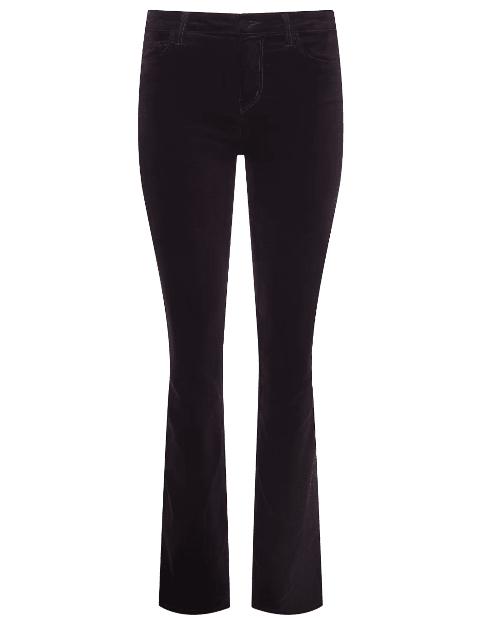 L'AGENCE Stevie Velvet Jeans in Dark Malbec