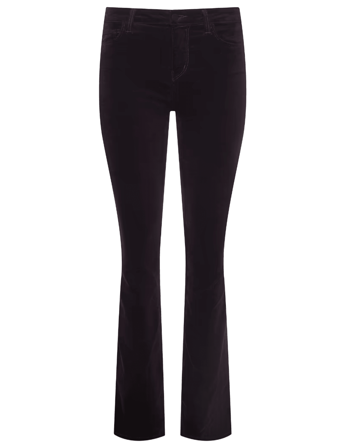 L'AGENCE Stevie Velvet Jeans in Dark Malbec