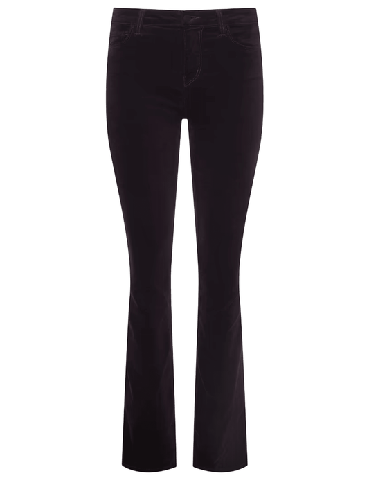 L'AGENCE Stevie Velvet Jeans in Dark Malbec