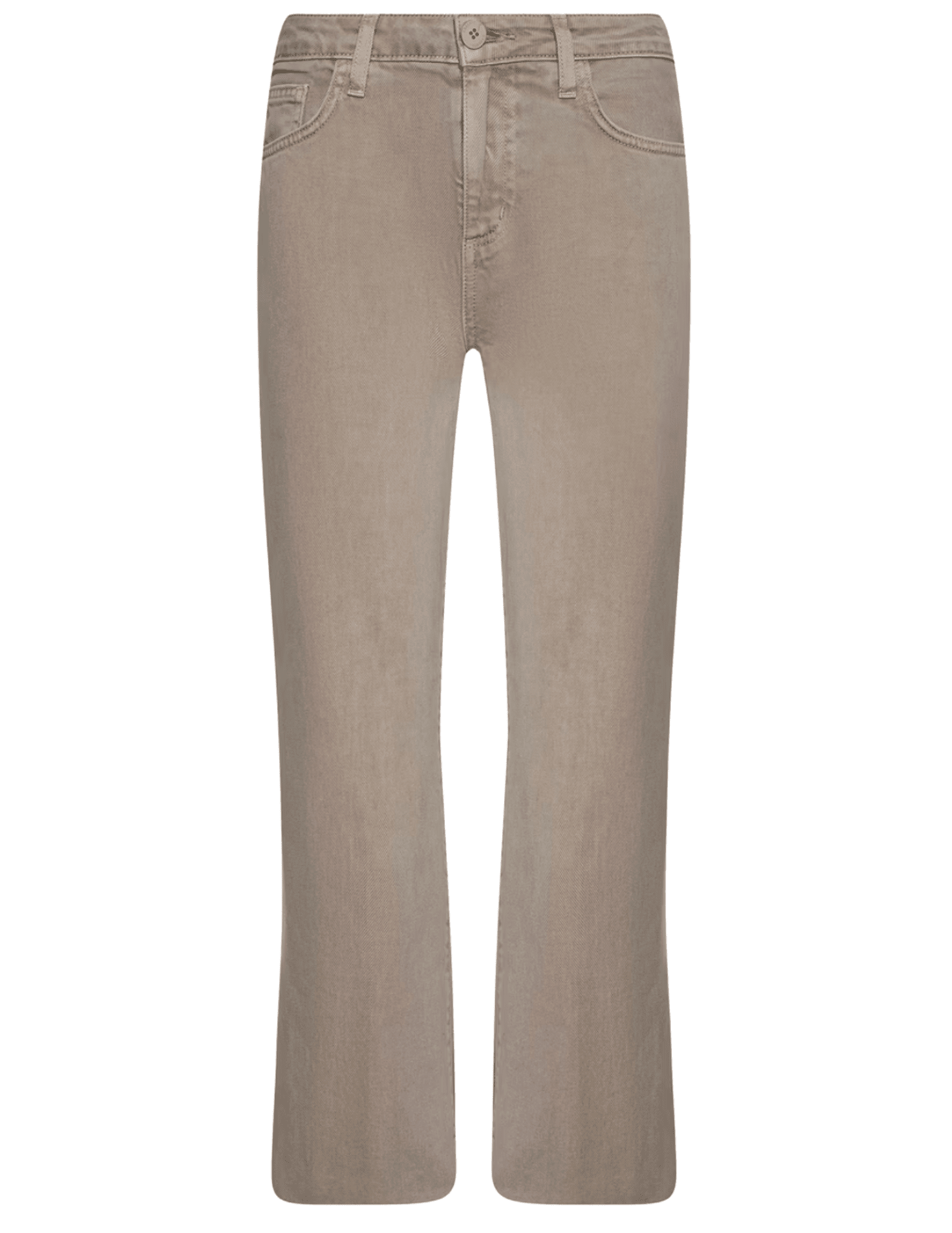 L'AGENCE Wanda High Rise Cropped Wide Leg Jean in Biscuit
