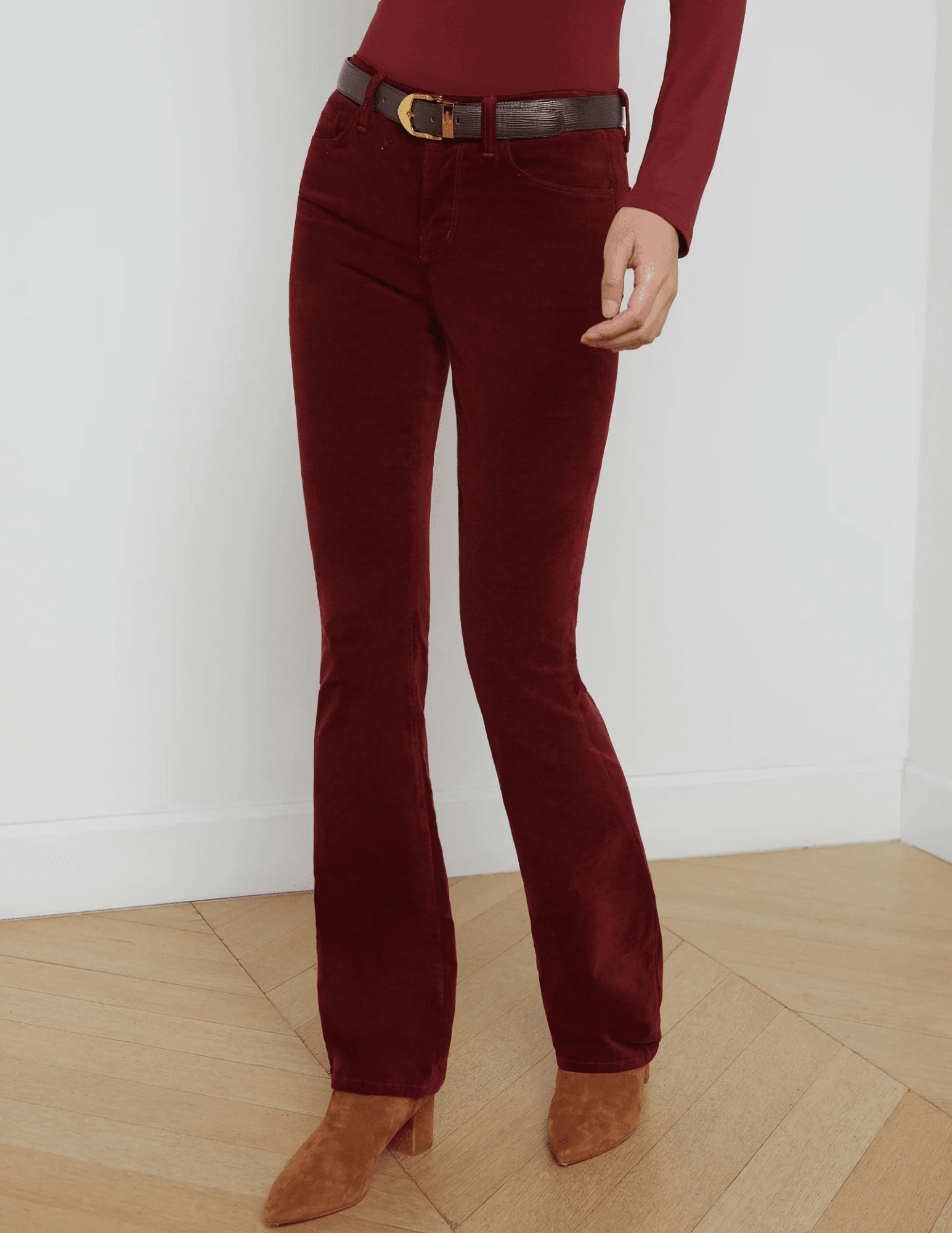 Side- L'Agence Stevie Velvet Jean - Buy Online
