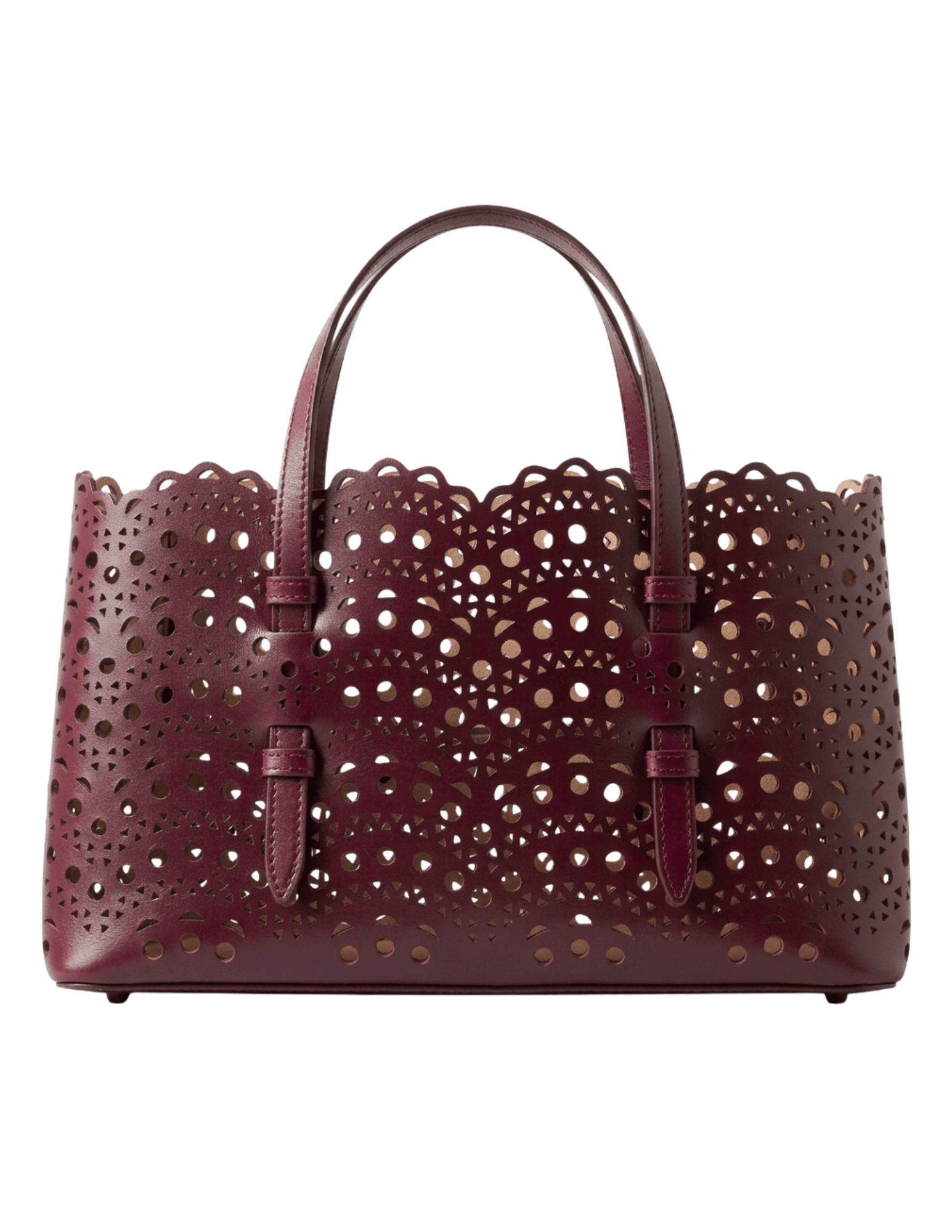 St. Barths La Robe Eden 25 Rectangle Tote in Burgundy