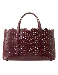 St. Barths La Robe Eden 25 Rectangle Tote in Burgundy
