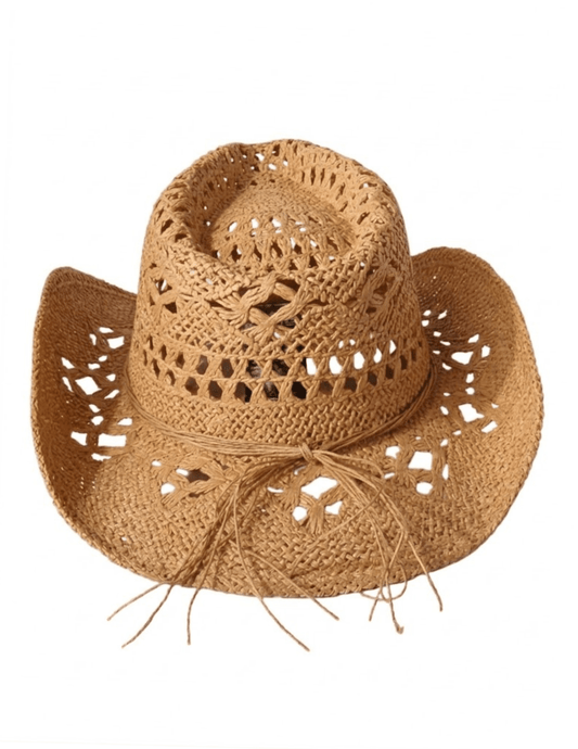St. Barths La Robe Libby Straw Western Hat in Natural - Buy Online