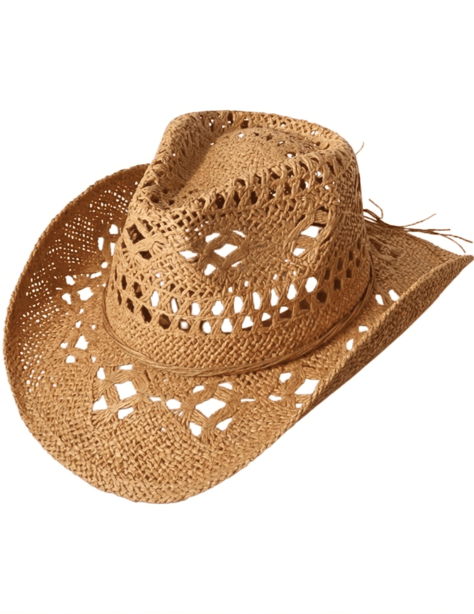 St. Barths La Robe Libby Straw Western Hat in Natural - Buy Online