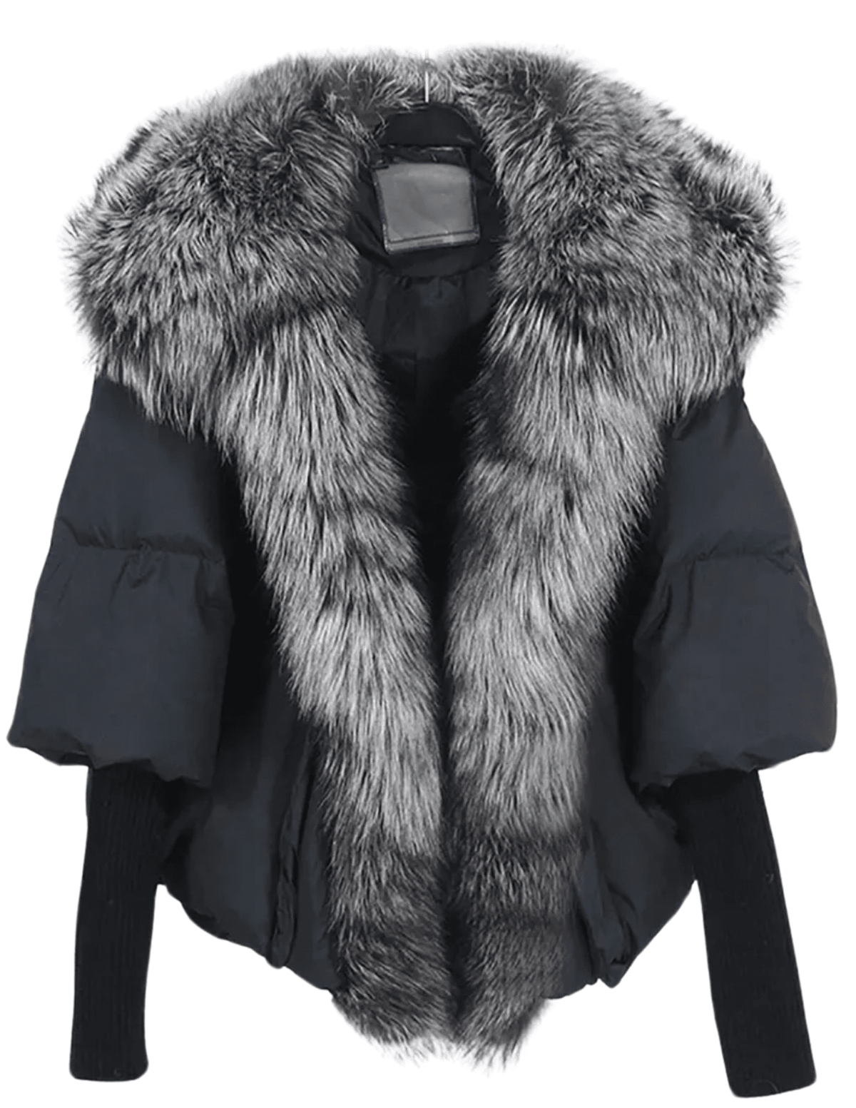 Steven Dann - Steven Dann Fox Collar Puffer Coat - Buy Online