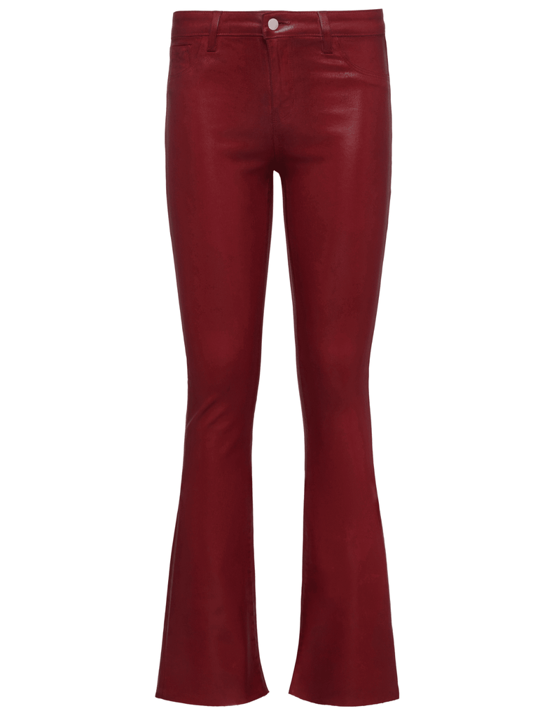L'Agence Ruth High Rise Straight Coated Jean