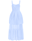 Simkhai Callan Layered Bustier Midi Dress