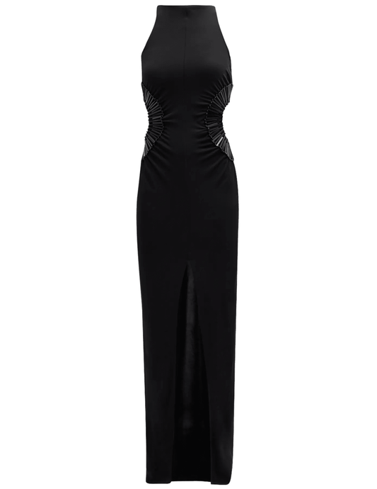 Cult Gaia Ryann Sleeveless Cut-Out Gown