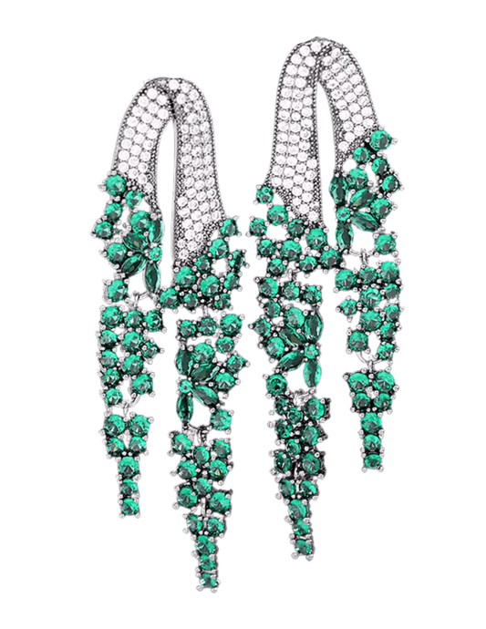 PRE-ORDER-Fleur de Camélia Isabelle Dangle Earrings