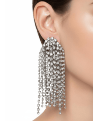 Fleur de Camélia - Fleur de Camélia Juliana Rhinestone Earrings - Buy Online