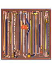 Austin Blaze Rhiannon Printed Scarf in Brown