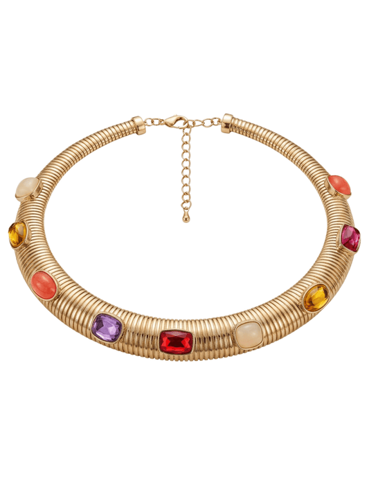Austin Blaze Valerie Gemstone Necklace