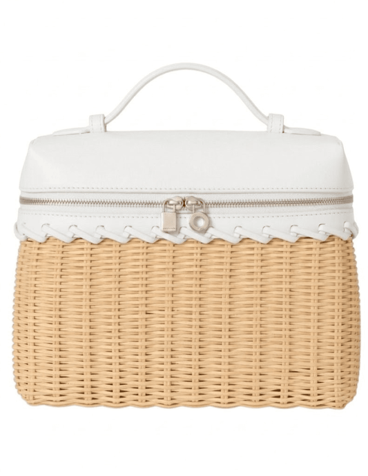 St. Barths La Robe - PRE-ORDER-St. Barths La Robe Toto Basket Handbag in Ivory - Buy Online
