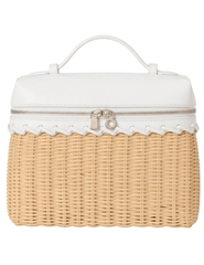 St. Barths La Robe - PRE-ORDER-St. Barths La Robe Toto Basket Handbag in Ivory - Buy Online