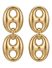 Austin Blaze Kira Chunky Earrings in Gold