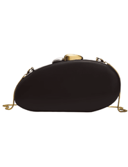 Austin Blaze - Austin Blaze Pimm Sculptural Clutch in Black - Buy Online