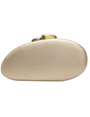 Austin Blaze - Austin Blaze Pimm Sculptural Clutch in Gold - Buy Online
