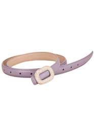 Fleur de Camélia Bella Leather Embellished Belt