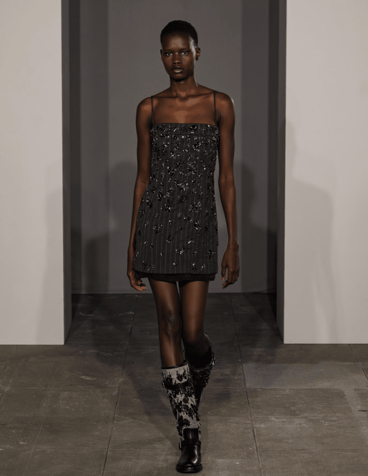 Simkhai - Simkhai Anden Embellished Mini Dress - Buy Online