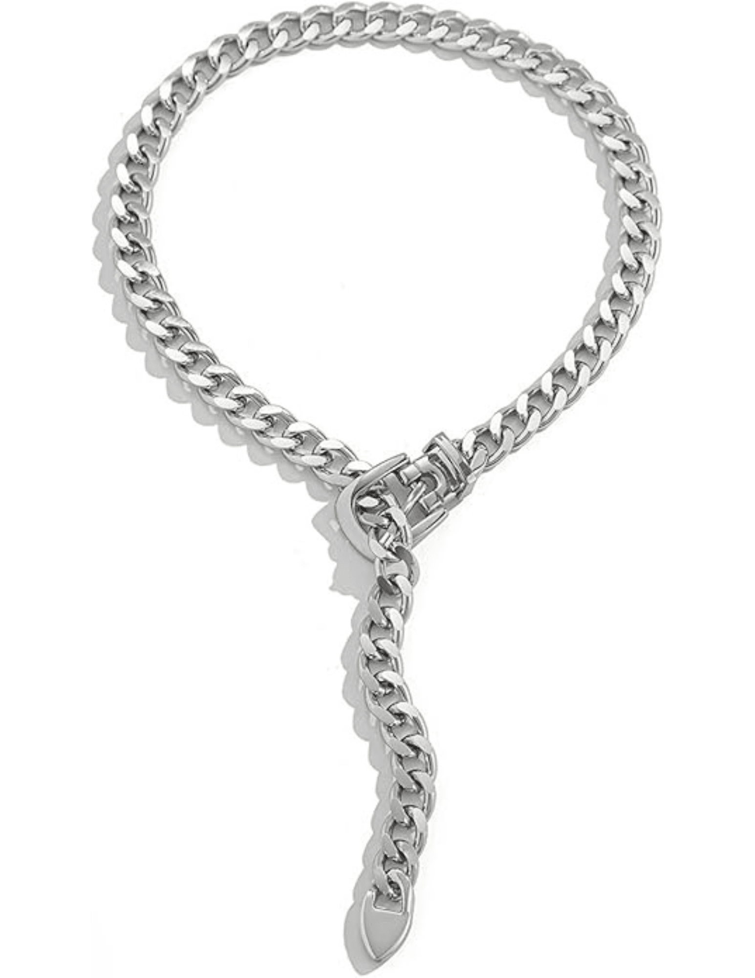 Austin Blaze - Austin Blaze Belt Buckle Cuban Chain Necklace - Buy Online