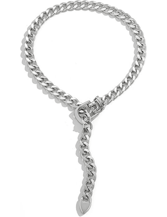 Austin Blaze - Austin Blaze Belt Buckle Cuban Chain Necklace - Buy Online