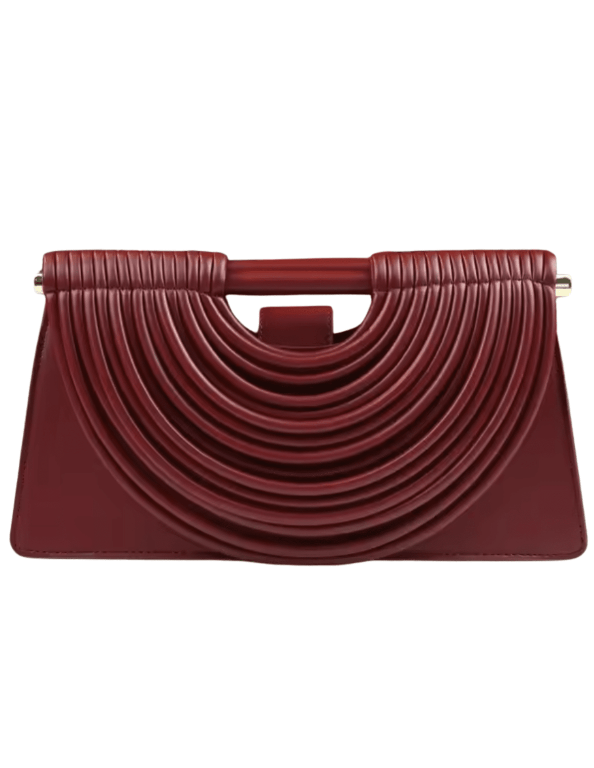 Austin Blaze Chiara Corded Handbag in Burgundy