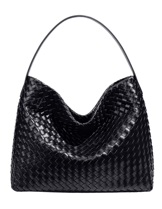Austin Blaze Fletcher Woven Shoulder Bag Black