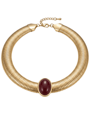 Austin Blaze Karmen Gold Snake Collar Necklace