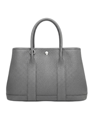 Austin Blaze Magnolia 31 Leather Tote in Grey