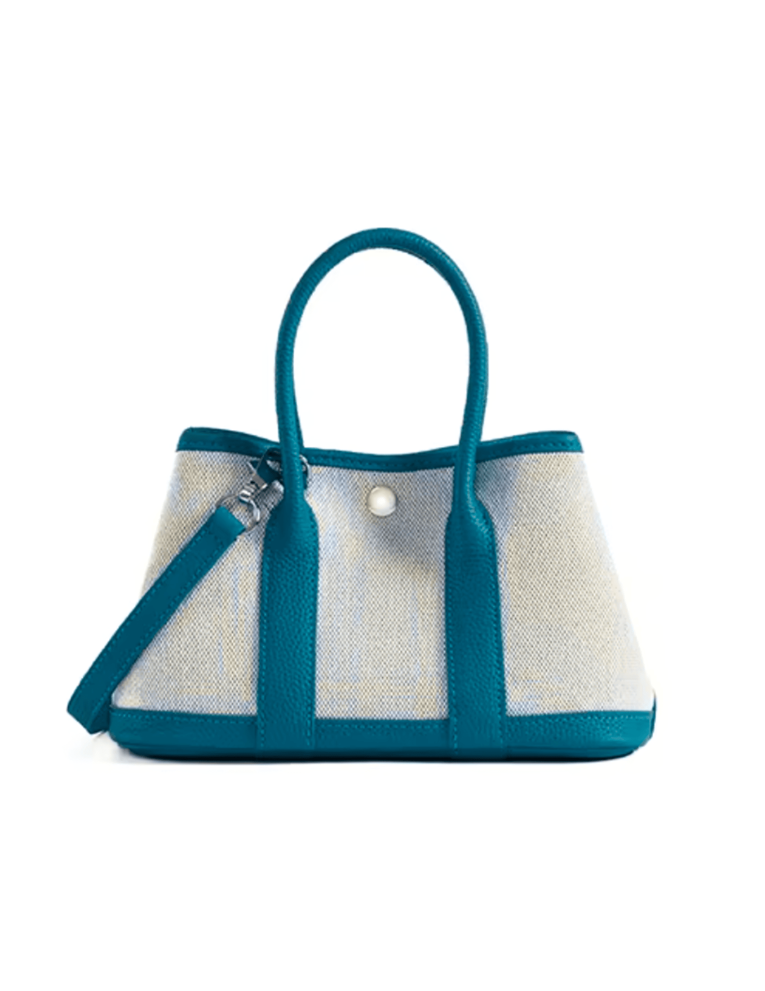 Austin Blaze Magnolia crossbody mini tote handbag in blue